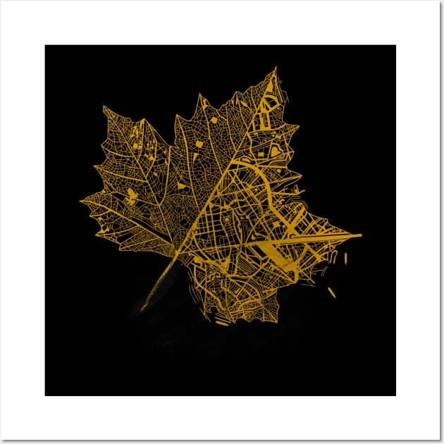 Leaf City Wall Art by kookylove